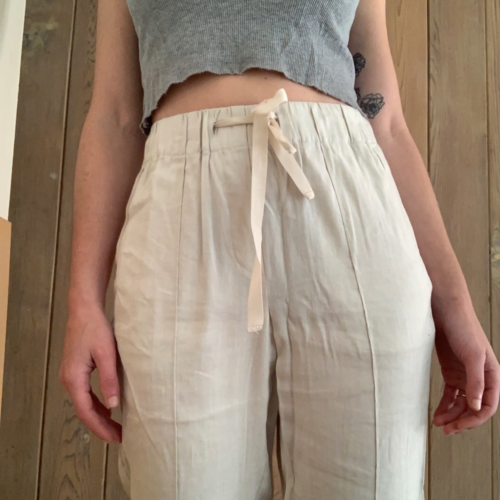 Aritzia Babaton Day Linen Pant